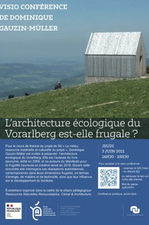 L’architecture du Vorarlberg est-elle frugale ? | Dominique Gauzin-Müller