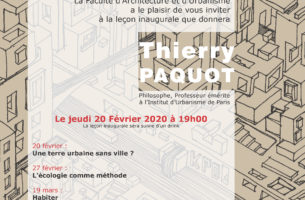 [Reporté] L&#039;ami-livre | Thierry Paquot | Chaire Francqui