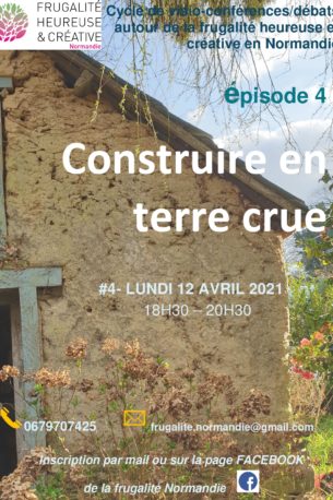 Construire en terre crue | François Streiff | FHC Normandie