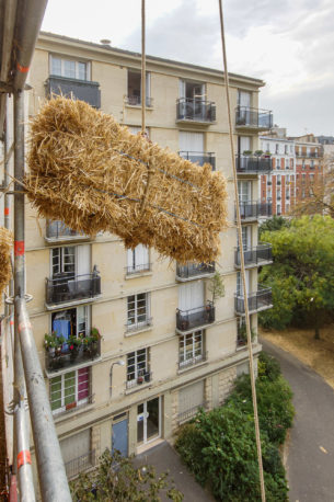 ITE Paille : rue de la Convention | Paris Habitat, Landfabrik, Trait Vivant