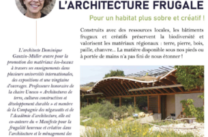 L&#039;architecture frugale, pour un habitat plus sobre et créatif | Dominique Gauzin-Müller