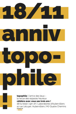Les 3 ans de Topophile | Soirée anniversaire
