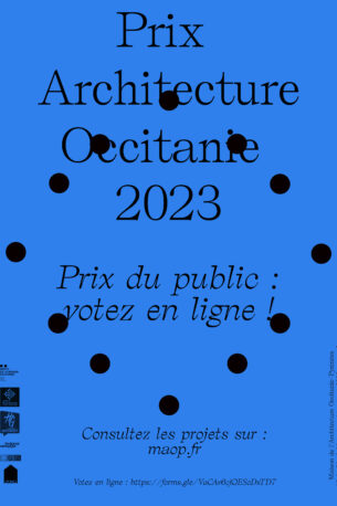 Votez pour le prix du public | Prix Architecture Occitanie 2023