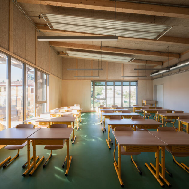 Compagnie architecture - Frida Kahlo — Une salle de classe // Ivan Mathie / Topophile
