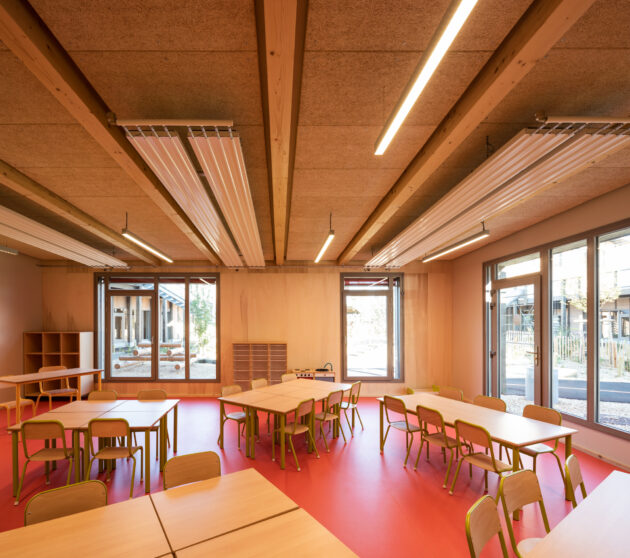 Compagnie architecture - Frida Kahlo — Le restaurant scolaire // Ivan Mathie / Topophile