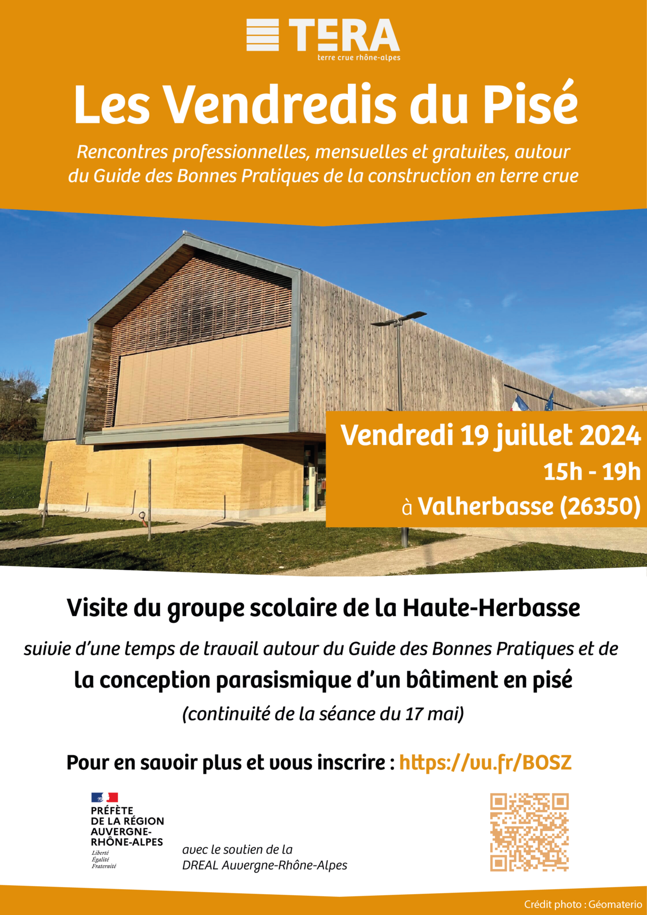 Vendredis du Pisé | Groupe scolaire de la Haute-Herbasse