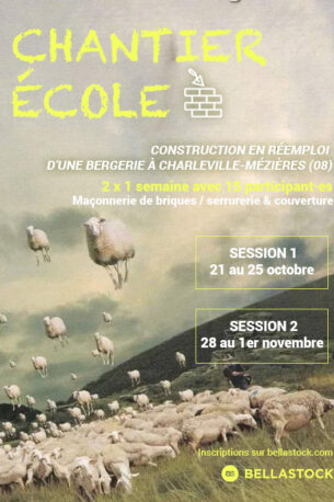 Construction en réemploi d’une bergerie