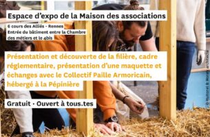 L&#039;isolation paille : filière, perspectives, modes de construction | Collectif paille armoricain