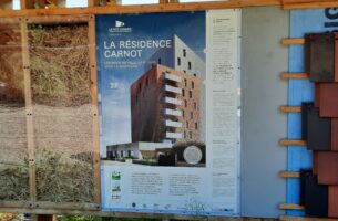 Chantier de la Résidence Carnot | R+11 en bois et paille hachée