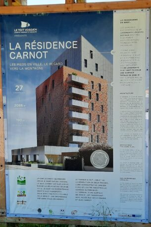 Chantier de la Résidence Carnot | R+11 en bois et paille hachée