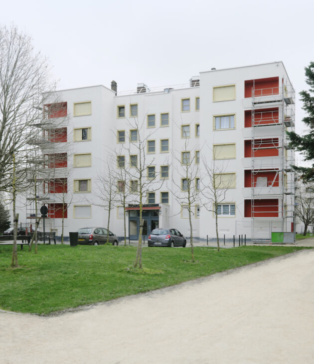 Les couleurs soulignent les éléments d'architecture // Coline Bublex / Topophile