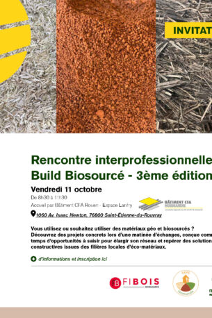 Build Biosourcés | Rencontre interprofessionnelle