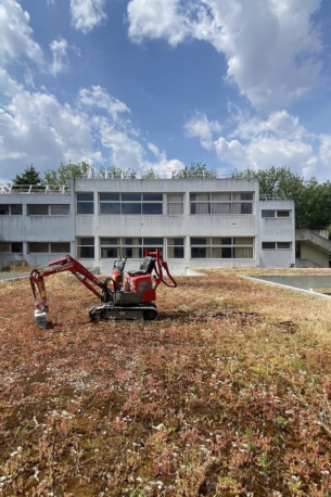 ITE paille d’une école béton de 1972 | Dumont Legrand Architectes, Meha Construction Bois | Congrès Paille