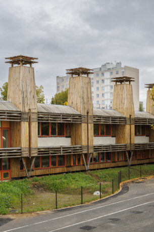 Circuit paille Rosny-sous-bois | Ecole Bois-Perrier & Ecole Jean Mermoz – DRI | Congrès Paille