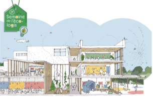 Rénovation et extension d’une école en paille à Grigny | Dumont Legrand Architectes