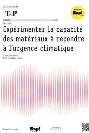 Expérimenter la capacité des matériaux à répondre à l’urgence climatique