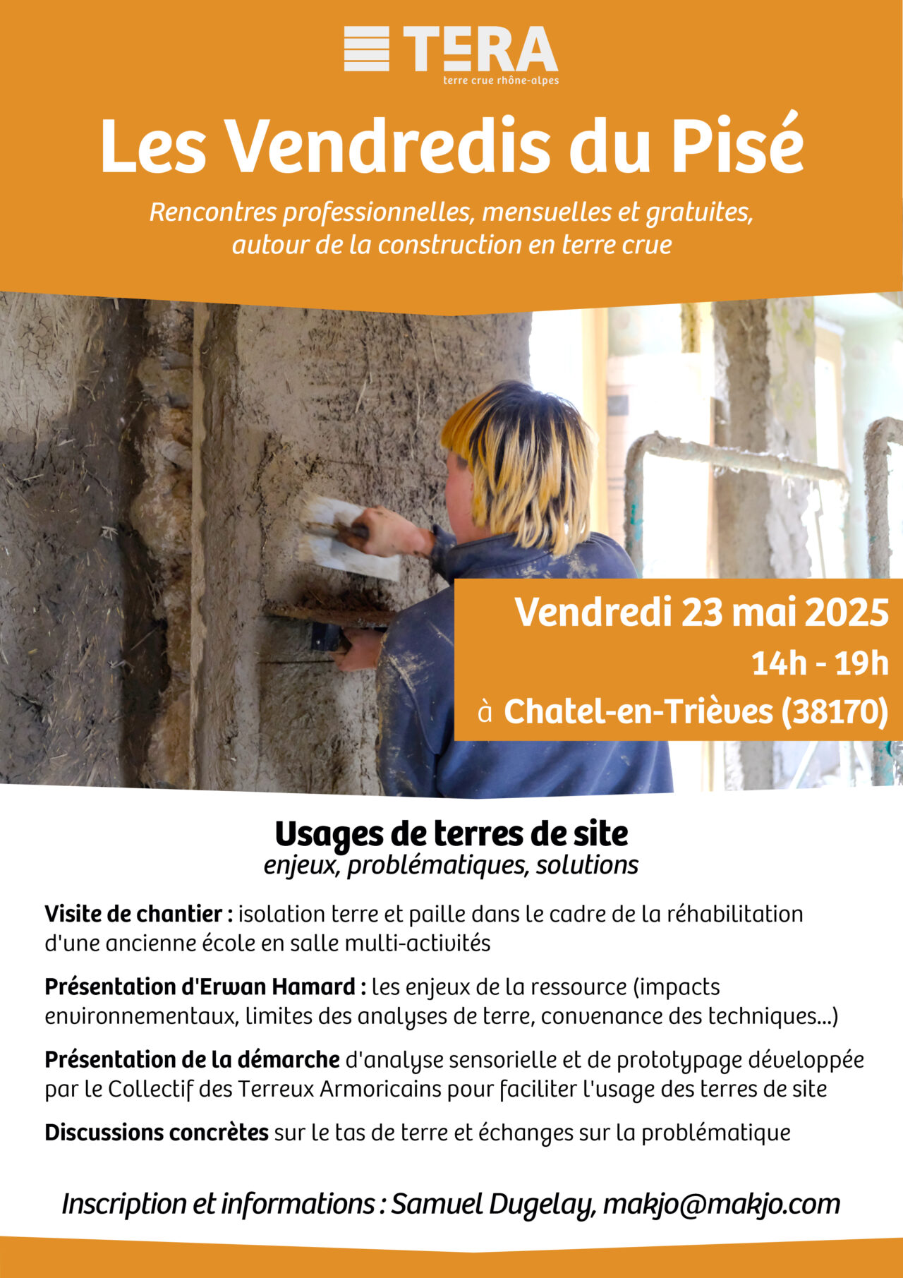 Usages de terre de site | les Vendredis du Pisé 1 Usages de terre de site | les Vendredis du Pisé