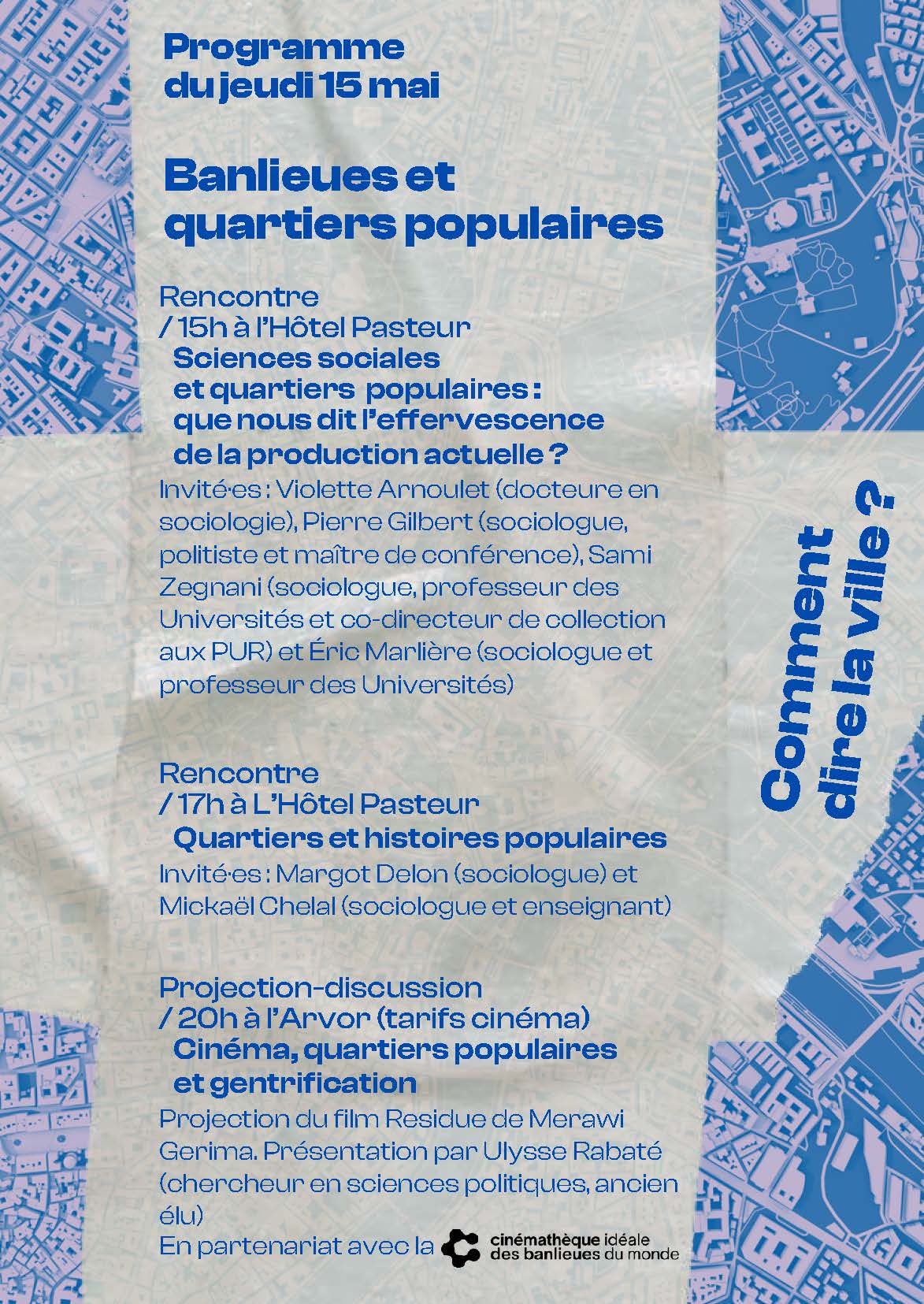 Comment dire la ville ? 1 Comment dire la ville ?