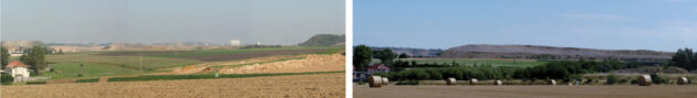 PNRCMO - Plan de paysage bassin carrier — Evolution du relief entre 2006 et 2012 sur un point de l'Observatoire photographqiue des paysages du Parc naturel régional // PNRCMO / Topophile