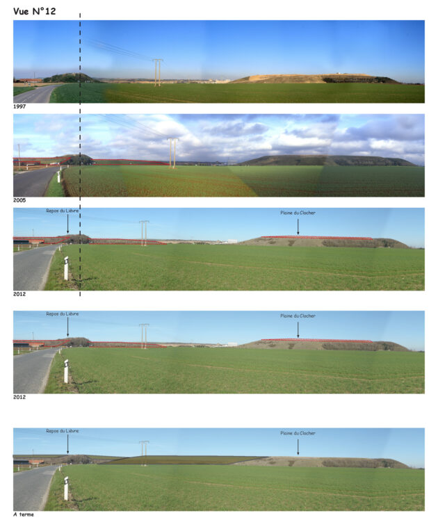 PNRCMO - Plan de paysage bassin carrier — Observatoire du paysage du PNRCMO : point de vue n°12, de 1997 à 2044 // PNRCMO / Topophile