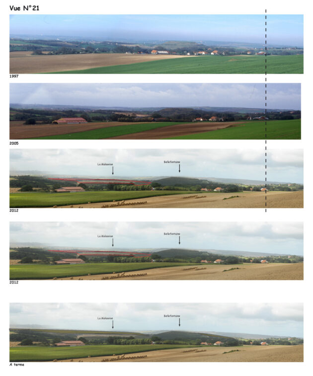 PNRCMO - Plan de paysage bassin carrier — Observatoire du paysage du PNRCMO : point de vue n°21, de 1997 à 2044 // PNRCMO / Topophile