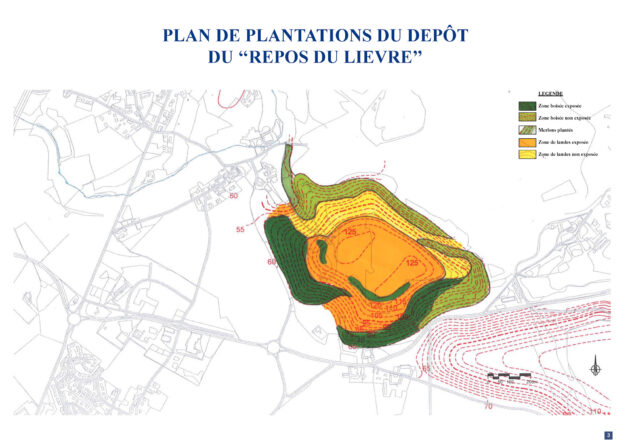 PNRCMO - Plan de paysage bassin carrier — Plan de plantation d'un dépôt de stériles // PNRCMO / Topophile