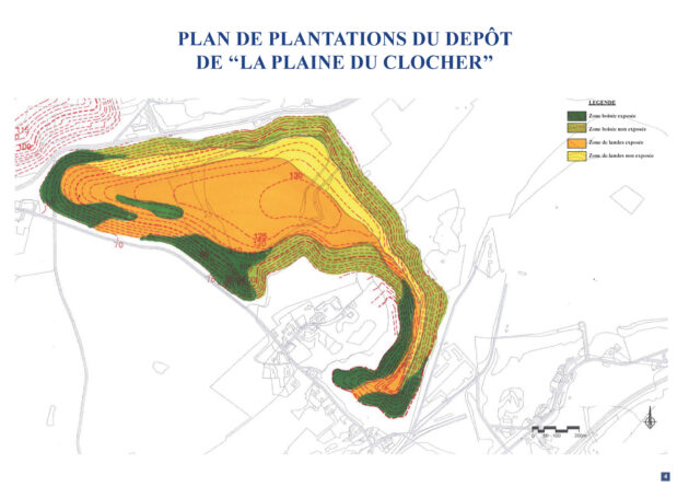PNRCMO - Plan de paysage bassin carrier — Plan de plantation d'un dépôt de stériles // PNRCMO / Topophile