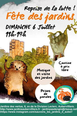 Fête des jardins ouvriers d’Aubervilliers