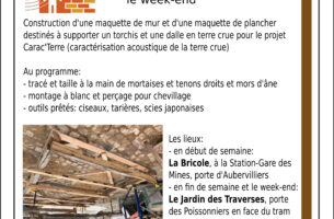 Construction de maquettes de pan de bois | Carac&#039;Terre