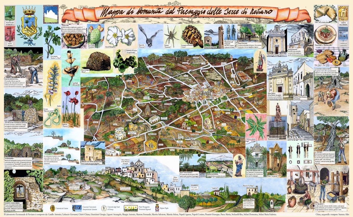 S&#039;autoreprésenter pour s&#039;autogouverner : l&#039;exemple des cartes de communautés