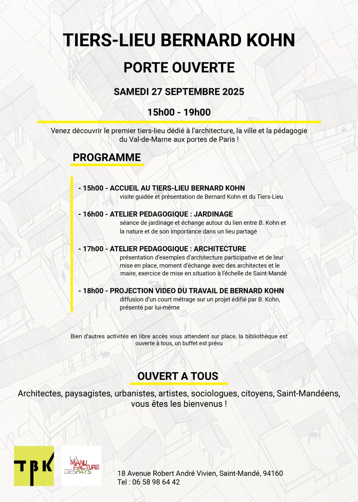 Inauguration du Tiers-lieu Bernard Kohn