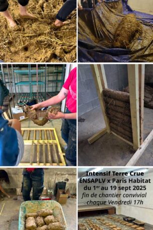 Convivialité de fin d’intensif terre crue