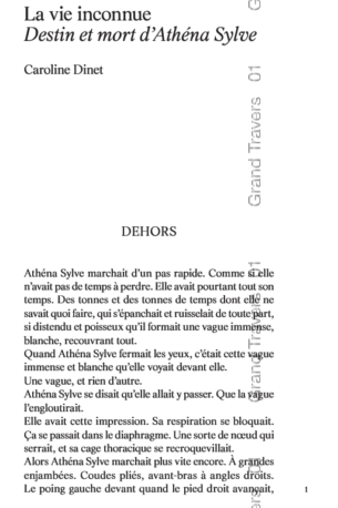 La vie inconnue. Destin et mort d’Athéna Sylve | Caroline Dinet