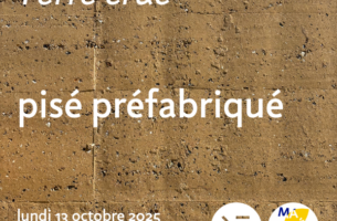 Tiers-lieu en pisé préfabriqué | des clics et des calques