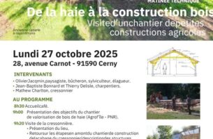 De la haie à la construction en bois