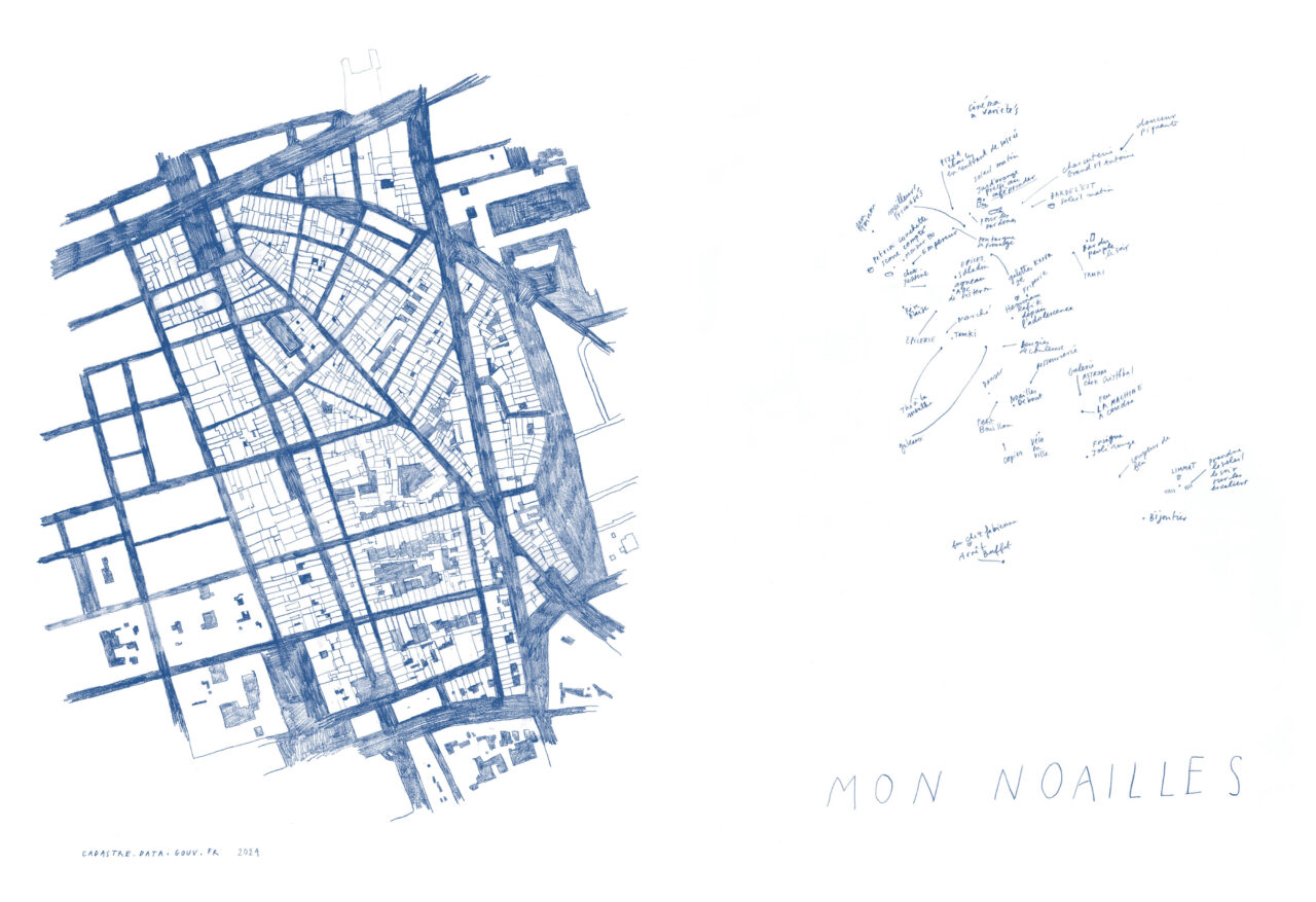 Déplier l’ordinaire, cartographies narratives du quartier de Noailles à Marseille
