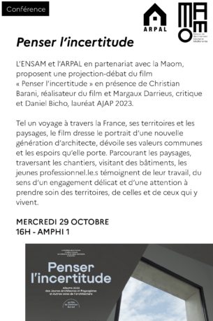 Penser l’incertitude | Christian Barani