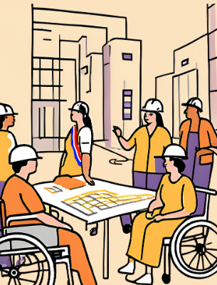 Sensibilisation à l’accessibilité des bâtiments d’habitation collectifs aux personnes en situation de handicap