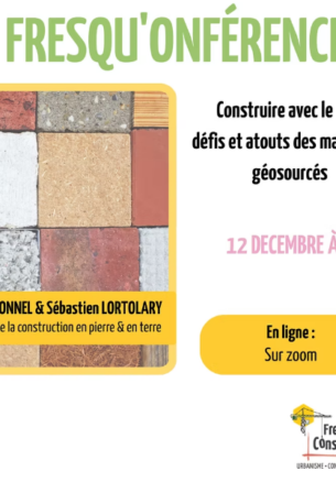 Construire avec le sol : défi et atouts des matériaux géosourcés | Renaud Bonnel, Sébastien Lortolary