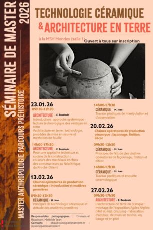 Technologie céramique et architecture en terre