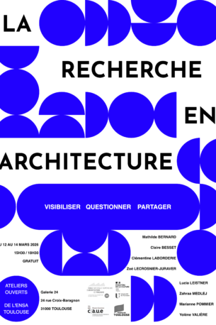 La recherche en architecture : visibiliser, questionner, partager