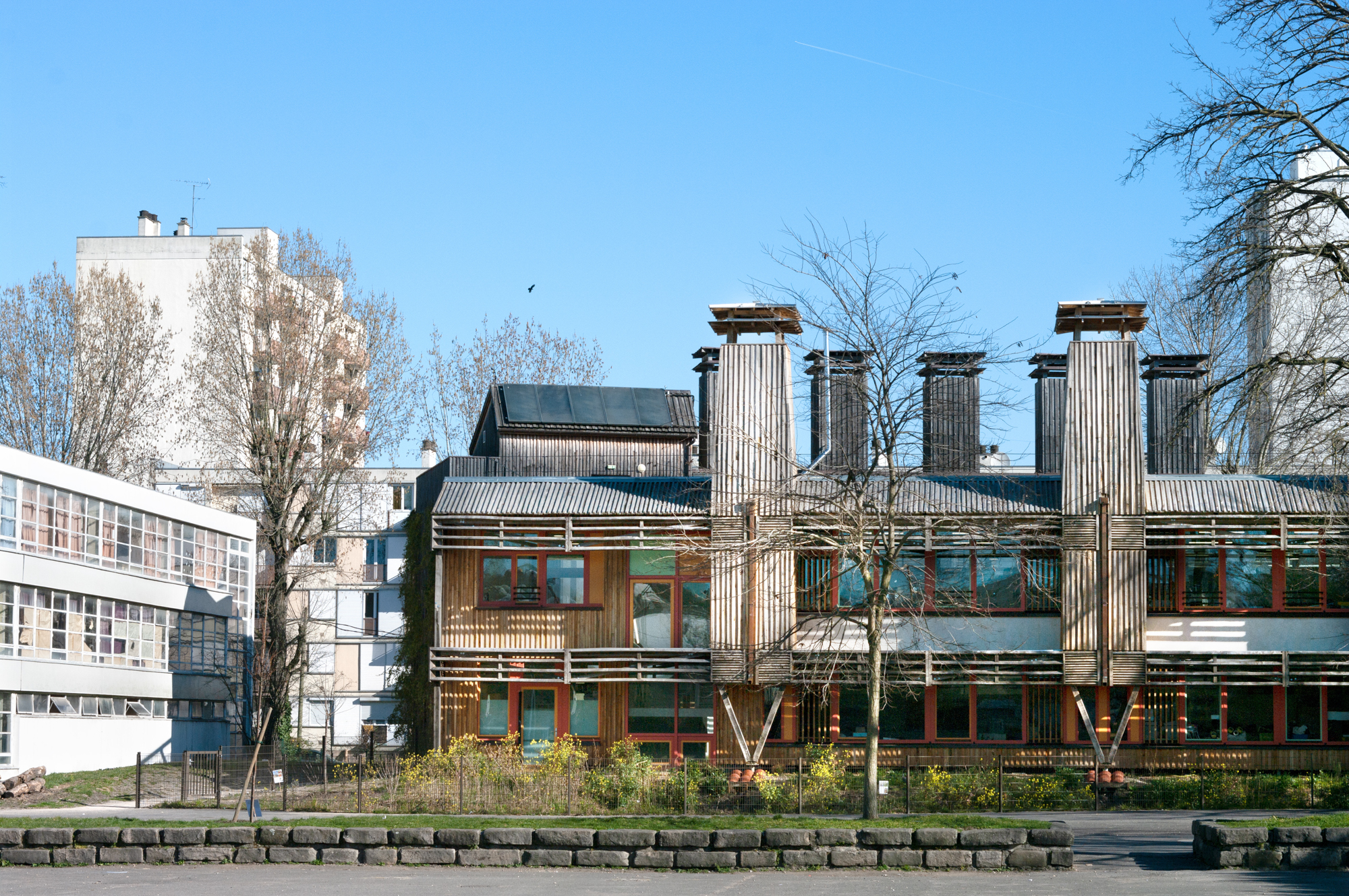 À Rosny, l’école se pare d’une enveloppe vivace