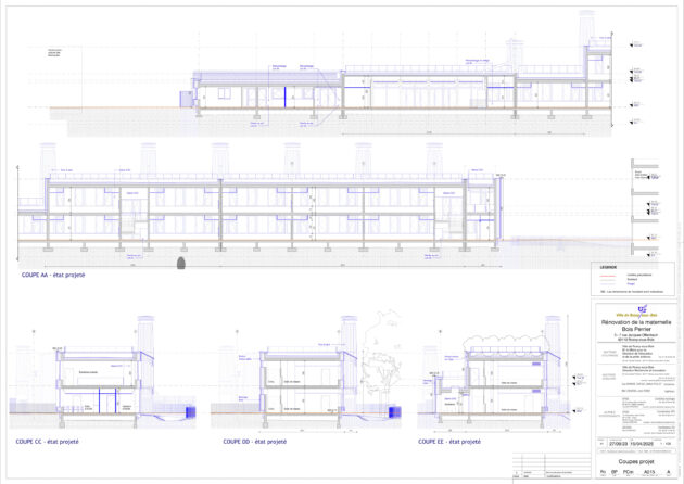 Coupes // DRI-Ville de Rosny-sous-Bois / Topophile