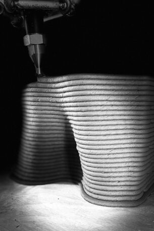 Bio stabilisation de la terre imprimée | Ola Nashed Kabalan | ICEB Café