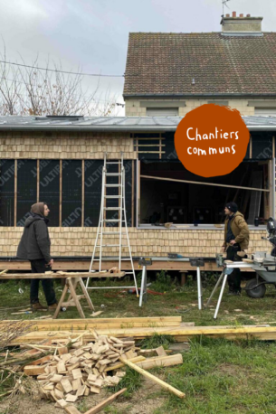 De la paille pour la Maison de la Dame | Amarée | Chantiers Communs