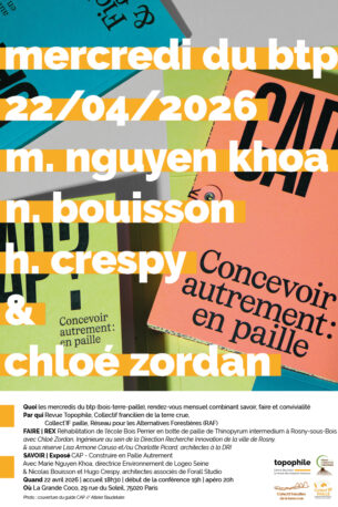 Nicolas Bouisson, Hugo Crespy, Marie Nguyen Khoa & Chloé Zordan  | Mercredi du BTP