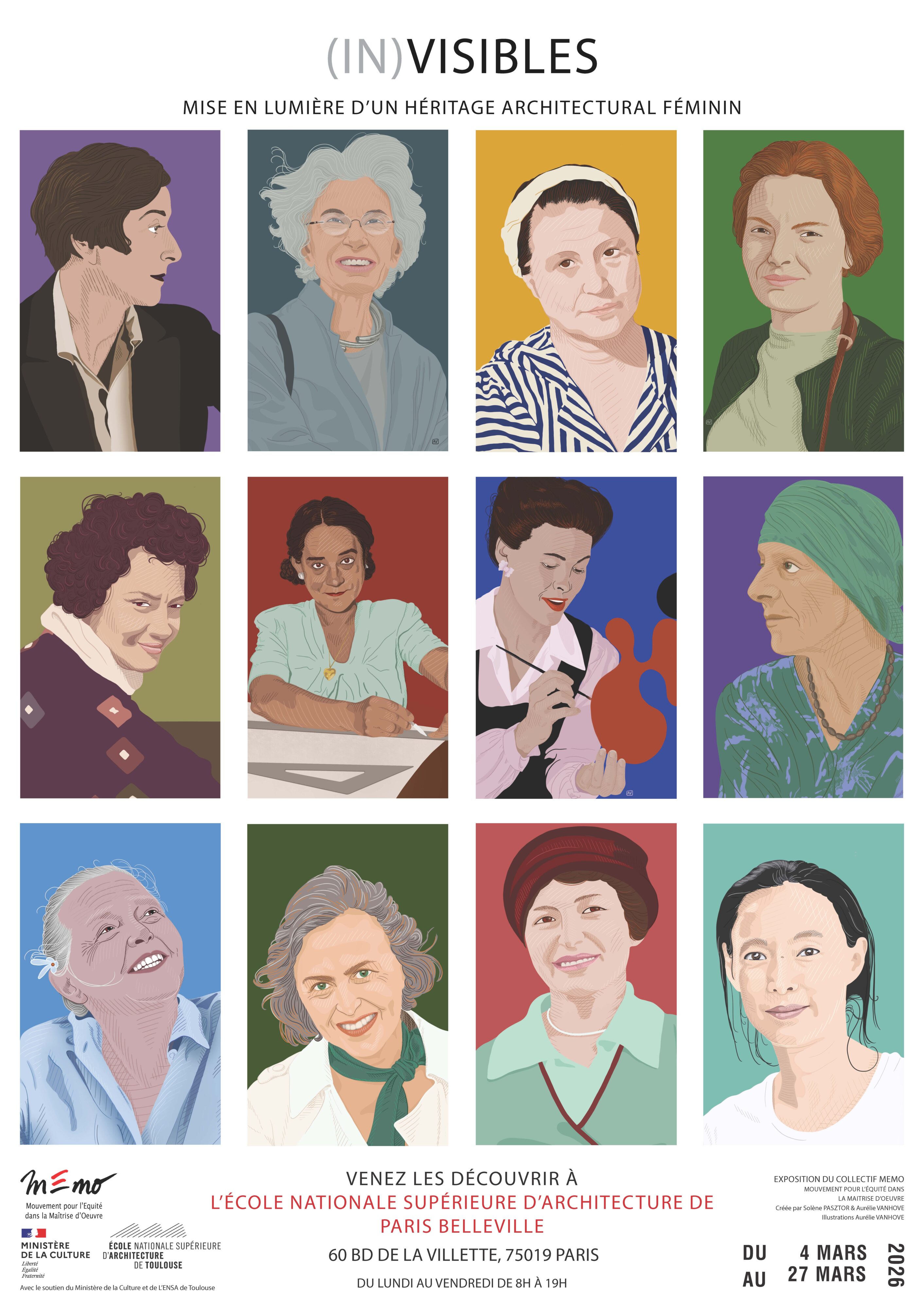 (In)visibles : mise en lumière d’un héritage architectural féminin