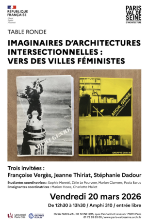 Imaginaires d’architectures intersectionnelles : vers des villes féministes |  Stéphanie Dadour, Jeanne Thiriat, François Vergès