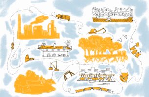 Paysages réciproques : portraits matériels de New York et d’ailleurs