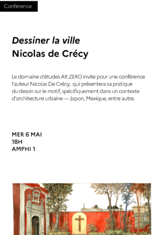 Dessiner la ville | Nicolas de Crécy